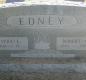 OK, Grove, Olympus Cemetery, Headstone, Edney, Robert Newman & Vera L.