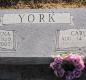 OK, Grove, Olympus Cemetery, Headstone, York, Carl & Christena
