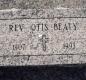 OK, Grove, Olympus Cemetery, Headstone, Beaty, Otis Rev.
