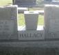 OK, Grove, Olympus Cemetery, Headstone, Hallacy, Edward J. & Wanda E.