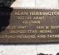 OK, Grove, Olympus Cemetery, Military Headstone, Herrington, Dean Alan