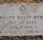 OK, Grove, Olympus Cemetery, Headstone, Byrd, Ralph Kelly