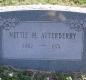 OK, Grove, Olympus Cemetery, Headstone, Atterberry, Nettie M.