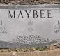 OK, Grove, Olympus Cemetery, Headstone, Maybee, James J. & Thyra L.