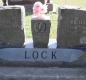 OK, Grove, Olympus Cemetery, Headstone, Lock, Richard W. & Polly Jane