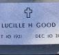 OK, Grove, Olympus Cemetery, Headstone, Good, Lucille H.