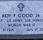 OK, Grove, Olympus Cemetery, Military Headstone, Good, Roy F. Jr.
