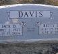 OK, Grove, Olympus Cemetery, Headstone, Davis, Jack D. & Betty L.