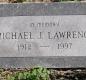 OK, Grove, Olympus Cemetery, Headstone, Lawrence, Michael J.