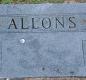 OK, Grove, Buzzard Cemetery, Allons, Nadine & James Headstone