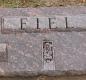 OK, Grove, Buzzard Cemetery, Fiel, Lela May & Karl Headstone