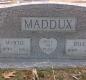 OK, Grove, Buzzard Cemetery, Maddux, Mertie & Riley Headstone