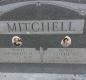 OK, Grove, Buzzard Cemetery, Mitchell, Franklin N. & Lottie L. Headstone