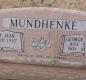 OK, Grove, Buzzard Cemetery, Mundhenke, Betty Jean & George Edward Headstone