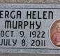 OK, Grove, Buzzard Cemetery, Murphy, Verga Helen Headstone