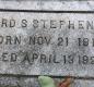 OK, Grove, Buzzard Cemetery, Stephenson, Lenard S. Headstone