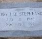 OK, Grove, Buzzard Cemetery, Stephenson, Terry Lee Headstone