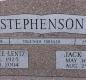 OK, Grove, Buzzard Cemetery, Stephenson, Thelma Lee & Jack Eldon Headstone