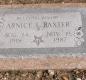 OK, Grove, Buzzard Cemetery, Baxter, Arnice L. Headstone