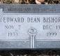 OK, Grove, Buzzard Cemetery, Bishop, Edward Dean Headstone