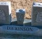 OK, Grove, Buzzard Cemetery, Dickinson, Lorraine & Harvey L. Headstone