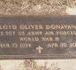 OK, Grove, Buzzard Cemetery, Donavant, Floyd Oliver Headstone