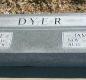 OK, Grove, Buzzard Cemetery, Dyer, James W. & Mathelde Headstone