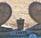 OK, Grove, Buzzard Cemetery, Eaken, James H. & Betty Headstone