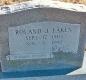 OK, Grove, Buzzard Cemetery, Eaken, Ronald J. Headstone