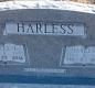 OK, Grove, Buzzard Cemetery, Harless, Charles L. & Hazel L. Headstone