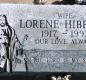 OK, Grove, Buzzard Cemetery, Hibbard, Lorene Headstone
