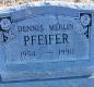 OK, Grove, Buzzard Cemetery, Pfeifer, Dennis Merlin Headstone