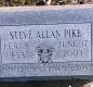 OK, Grove, Buzzard Cemetery, Pike, Steve Allan Headstone