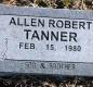 OK, Grove, Buzzard Cemetery, Tanner, Allen Robert Headstone