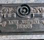 OK, Grove, Buzzard Cemetery, Thomson, Katie Josephine Headstone