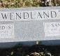 OK, Grove, Buzzard Cemetery, Wendland, Leonard S. & Sandra Headstone