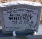 OK, Grove, Buzzard Cemetery, Whitney, Roger Miles Headstone