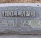 OK, Grove, Olympus Cemetery, Holland, Dr. Jasper C. & Mary E. Headstone