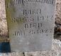 OK, Grove, Buzzard Cemetery, Alexander, Morris J. Headstone