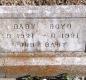 OK, Grove, Buzzard Cemetery, Boyd, Infant Headstone