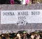 OK, Grove, Buzzard Cemetery, Boyd, Donna Marie Headstone