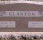 OK, Grove, Buzzard Cemetery, Clanton, Everett C. & Ruby C. Headstone