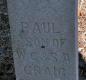 OK, Grove, Buzzard Cemetery, Craig, Paul Headstone