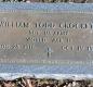 OK, Grove, Buzzard Cemetery, Crockett, William Todd Military Headstone