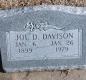 OK, Grove, Buzzard Cemetery, Davison, Joe D. Headstone
