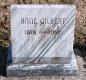 OK, Grove, Buzzard Cemetery, Gilbert, Anne Headstone