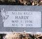 OK, Grove, Buzzard Cemetery, Hardy, Nelda Riggs Headstone