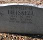 OK, Grove, Buzzard Cemetery, Heiskell, Eudelle M. Headstone