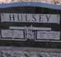 OK, Grove, Buzzard Cemetery, Hulsey, James Odell & Cleo L. Headstone