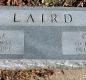 OK, Grove, Buzzard Cemetery, Laird, Orie T. & Mary J. Headstone